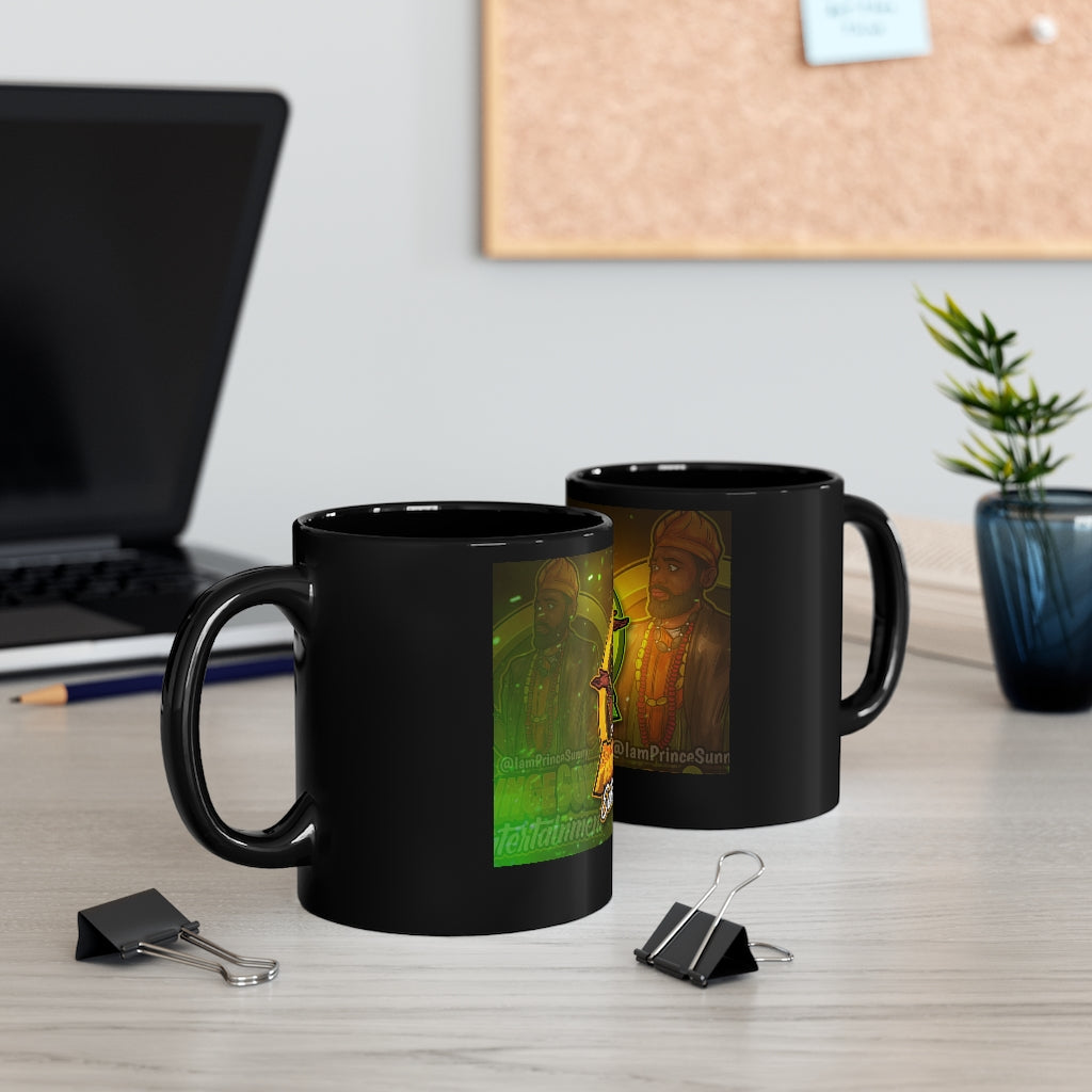 11oz Black Mug